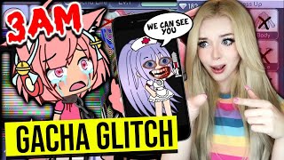 DO NOT PLAY GACHA LIFE AT 3AM TESTING GATCHA GLITCHES SCARY [upl. by Keenan]