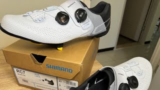 🇯🇵SHIMANO RC7 SHRC702👟シマノ ビンディングシューズ RC7🚴 [upl. by Liss]