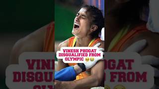 vinesh pogat sad status olympics sports sad ytshorts shorts [upl. by Nalliuq212]