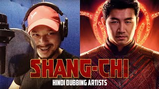 SHANGCHI Hindi Dubbing Artists [upl. by Rramo635]