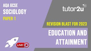 Quick Revise  Education and Attainment  GCSE Sociology Revision Blast [upl. by Qiratla]