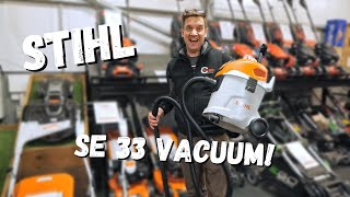 STIHL SE 33 WET amp DRY With BLOWER Vacuum Cleaner [upl. by Andrien]