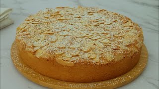 Easy Almond Cake Recipe  How To Make Almond Cake  Simple And Very Tasty [upl. by Annayar816]