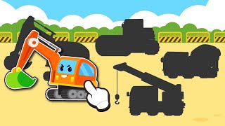 Vehículos de Construcción🚜🛺🏗️  Rompecabezas de Candyko  Juego para Niños  Lotty Friends [upl. by Nohtan]