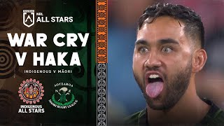 2024 NRL All Stars  War Cry x Haka  PreMatch Ceremony [upl. by Ynohtnaed601]