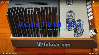 McIntosh MA352 Hybrid Integrated Amplifier  UNBOXING a75 [upl. by Tterej]