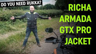 One jacket to rule them all Richa Armada GTX Pro walkaround amp first impressions review [upl. by Odracer]