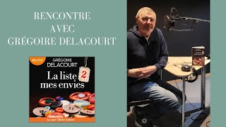 Rencontre avec Grégoire Delacourt [upl. by Allets]