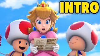 Princess Peach Showtime Intro  Opening Cutscene [upl. by Iveksarap858]