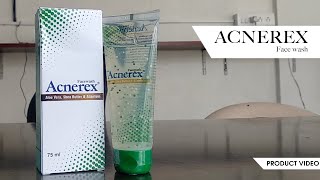 ACNEREX FACEWASH  SKINCARE  ClickOnCare [upl. by Lasyrc939]