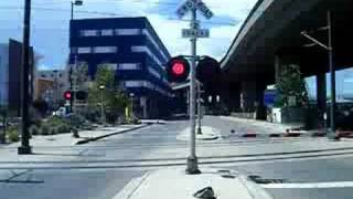 Denver Light Rail Railroad Crossing [upl. by Asim]