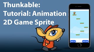 Thunkable Tutorial  Animation of 2D Game Sprite [upl. by Curcio]