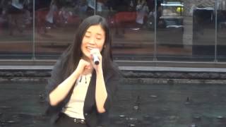 HR久米知里「キマグレHold me tight」20140607 キャナルシティ博多 [upl. by Nissie877]