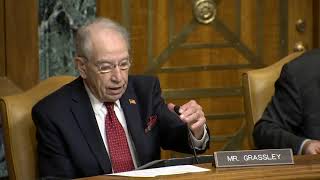 Grassley Delivers Opening Remarks on Senate Budget Hearing on Offshore Tax Evasion [upl. by Donica]