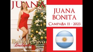 Catalogo Juana Bonita Campaña 11 Argentina 2023 [upl. by Bibeau]