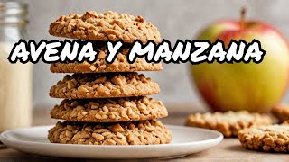 quotGalletas de Avena y Manzana ¡Saludables Fáciles y Deliciosas 🍎🍪quot [upl. by Bigod338]