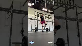 Brandon Beaudry Wodapalooza Qualifier Workout 1 and 2 [upl. by Gavin]