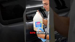 Remove Decals In 90 Seconds Like a Pro🔥 autodetailing cardetailing detailing detailer clean [upl. by Aikym310]