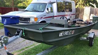 Jet Jon Aluminum boats [upl. by Gunas]