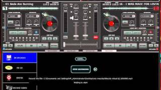 Grabar con virtual dj [upl. by Lyell390]