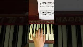 Hanon No 5 Gruplu Çalışma Yöntemi piyano piano pianolessons pianopractice practice [upl. by Ailido]