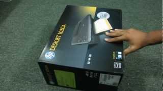 HP DeskJet 1050A Unboxing [upl. by Yeldud]