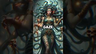 Medusa The SerpentHaired Gorgon Greek Mythology shorts mythology legend [upl. by Nauqaj815]