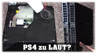 PlayStation 4 zu Laut  II Tutorial Ps4 amp Lüfter säubern [upl. by Panta725]