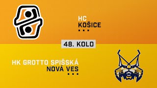 48kolo HC Košice  HK GROTTO Spišská Nová Ves HIGHLIGHTS [upl. by Aniraz656]