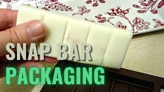 Wax Melt Snap bar packaging  what Im using [upl. by Matthus848]