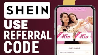 How To Use Referral Code On Shein  EASY Tutorial [upl. by Klepac]