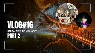 Vlog16 Study Trip to Krakow Part 2  Wieliczka Salt Mine  Dragon Festival  Poland [upl. by Leighton773]