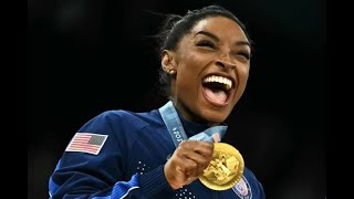 Simone Biles Wins Third Gold at Paris 2024 [upl. by Ahseiyt]