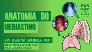 Mediastino  Monitoria de Anatomia Médica PUCPR [upl. by Couhp]