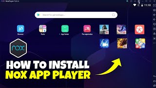 How to download and install Noxplayer Android Emulator on Pc  new method 2023 [upl. by Brana881]