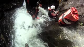 Sautens 2012 Canyoning  Untere Auerbach Klamm [upl. by Tippets191]