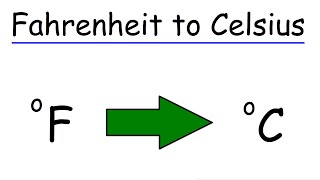 How To Convert Fahrenheit To Celsius [upl. by Doscher]