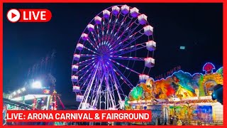 🔴LIVE Arona Carnival amp Fairground Tenerife ☀️ 🎉 Canary Islands Spain [upl. by Shaeffer254]