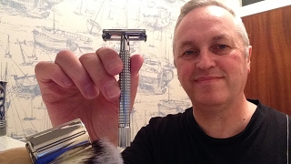 The Weishi long handled razor A review and shave Giveaway closed [upl. by Faro]