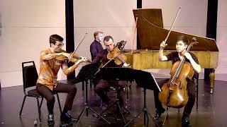 SCHUMANN  Piano Quartet in E flat major Op 47  IV Finale Vivace [upl. by Esiuol15]