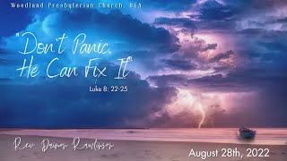 quotDont Panic He Can Fix ItquotRev Daimon L RawlinsonSun Aug 28th [upl. by Livesay]