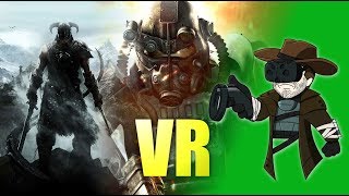 Skyrim VR and Fallout 4 VR  First Impressions [upl. by Robinette]