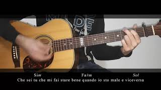 Francesco Gabbani  Viceversa Chitarra [upl. by Emia]