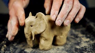 ASMR Clay molding and sculpting [upl. by Abigael]