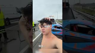 Jack Doherty crash sa voiture en vidéo jackdoherty youtube [upl. by Bessie]