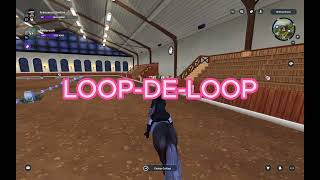 Dressage LOOPDELOOP tutorial  Starstable [upl. by Ivo]