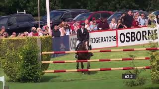 Hickstead Speed Derby winners 2024 Elliott Rowe and Hyperion [upl. by Novyert]