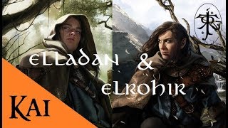 La Historia de Elladan amp Elrohir [upl. by Isdnil]