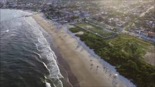 Olhando de Cima  Praia de MatinhosPR  Drone Phantom 3 [upl. by Joh]