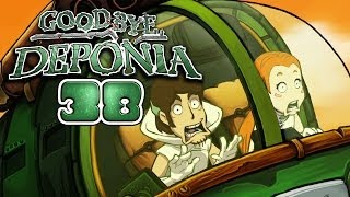 GOODBYE DEPONIA HD 038  Aufstieg nach Elysium ★ Lets Play Goodbye Deponia [upl. by Ansilme]